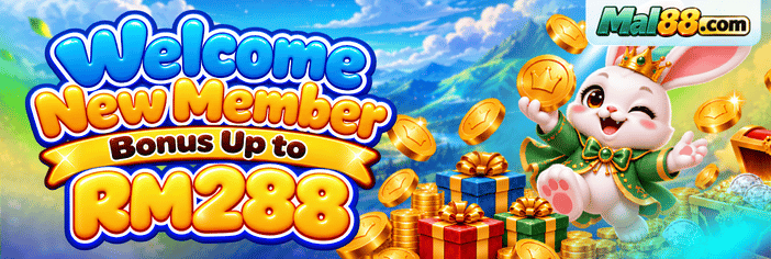 Welcome New Member, bonus up to RM288